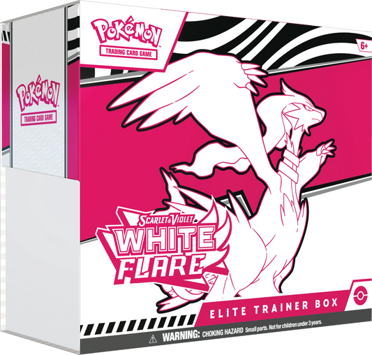 Pokemon TCG - Scarlet & Violet - White Flare - Elite Trainer Box