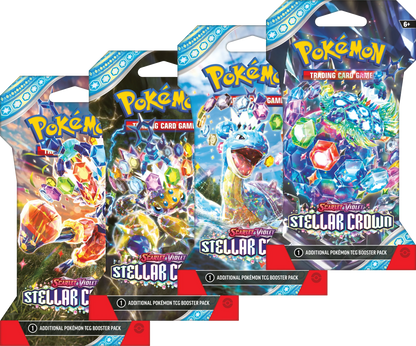 Pokemon TCG - Scarlet & Violet - Stellar Crown - Sleeved Booster Pack