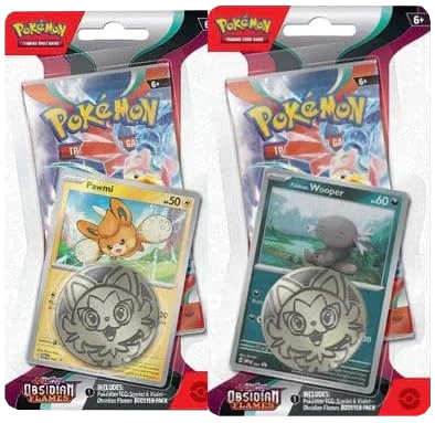 Pokemon TCG - Scarlet & Violet - Obsidian Flames - Checklane Blister Packs