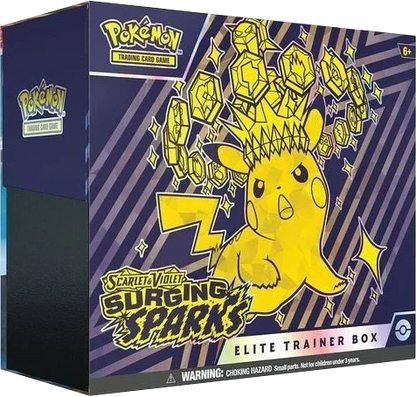 Pokemon TCG - Scarlet & Violet - Surging Sparks - Display Case (10x Elite Trainer Boxes)
