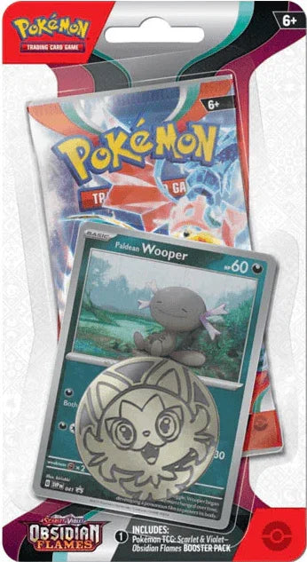 Pokemon TCG - Scarlet & Violet - Obsidian Flames - Checklane Blister Pack