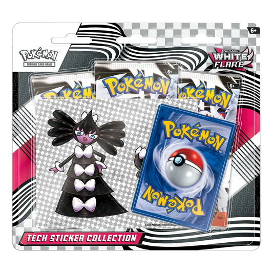 Pokemon TCG - Scarlet & Violet - White Flare - Tech Sticker Collection - Gothitelle