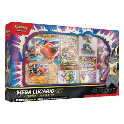 Pokemon TCG - Mega Evolution - Mega Lucario ex Figure Collection Box