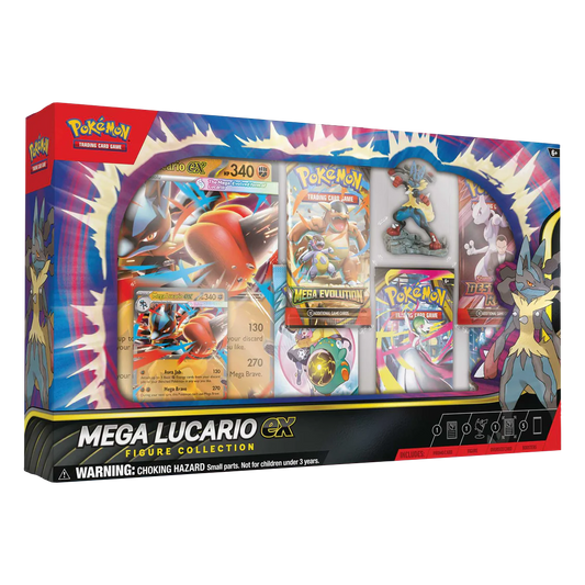 Pokemon TCG - Mega Evolution - Mega Lucario ex Figure Collection Box