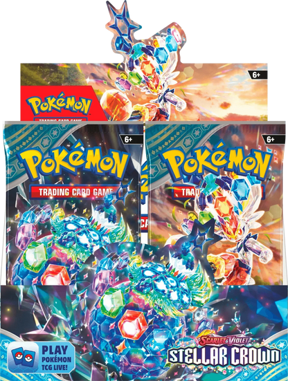 Pokemon TCG - Scarlet & Violet - Stellar Crown - Booster Box (36x Packs)