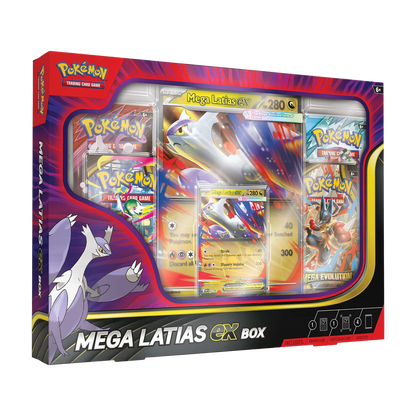 Pokemon TCG - Mega Evolution - Mega Latias ex Collection Box