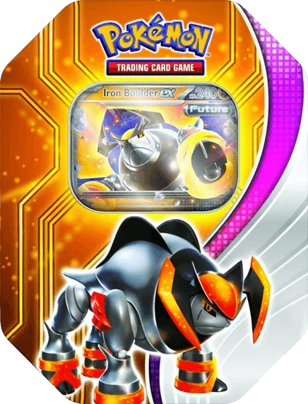 Pokemon TCG - Scarlet & Violet - Paradox Destinies Tin - Iron Boulder