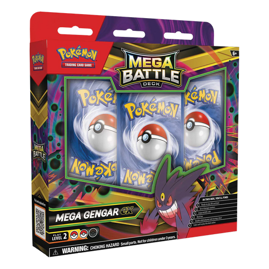 Pokemon TCG - Mega Evolution - Mega Battle Deck - Mega Gengar ex