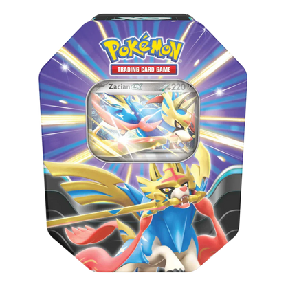 Pokemon TCG - Scarlet & Violet - Slashing Legends Tin - Zacian ex