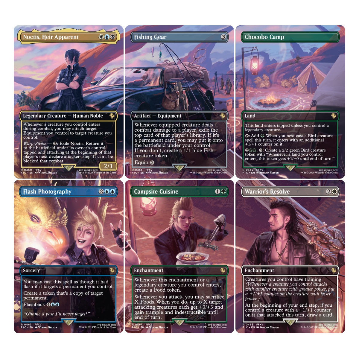 Magic: The Gathering - Universes Beyond - Final Fantasy - Final Fantasy XV Camp Comrades Scene Box