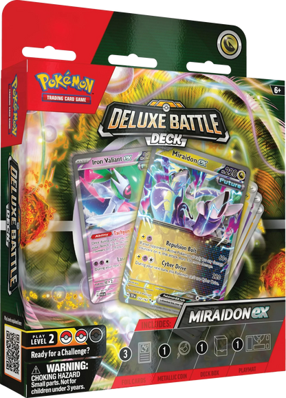 Pokemon TCG - Scarlet & Violet - Miraidon Ex Deluxe Battle Deck