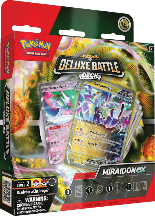 Pokemon TCG - Scarlet & Violet - Miraidon Ex Deluxe Battle Deck