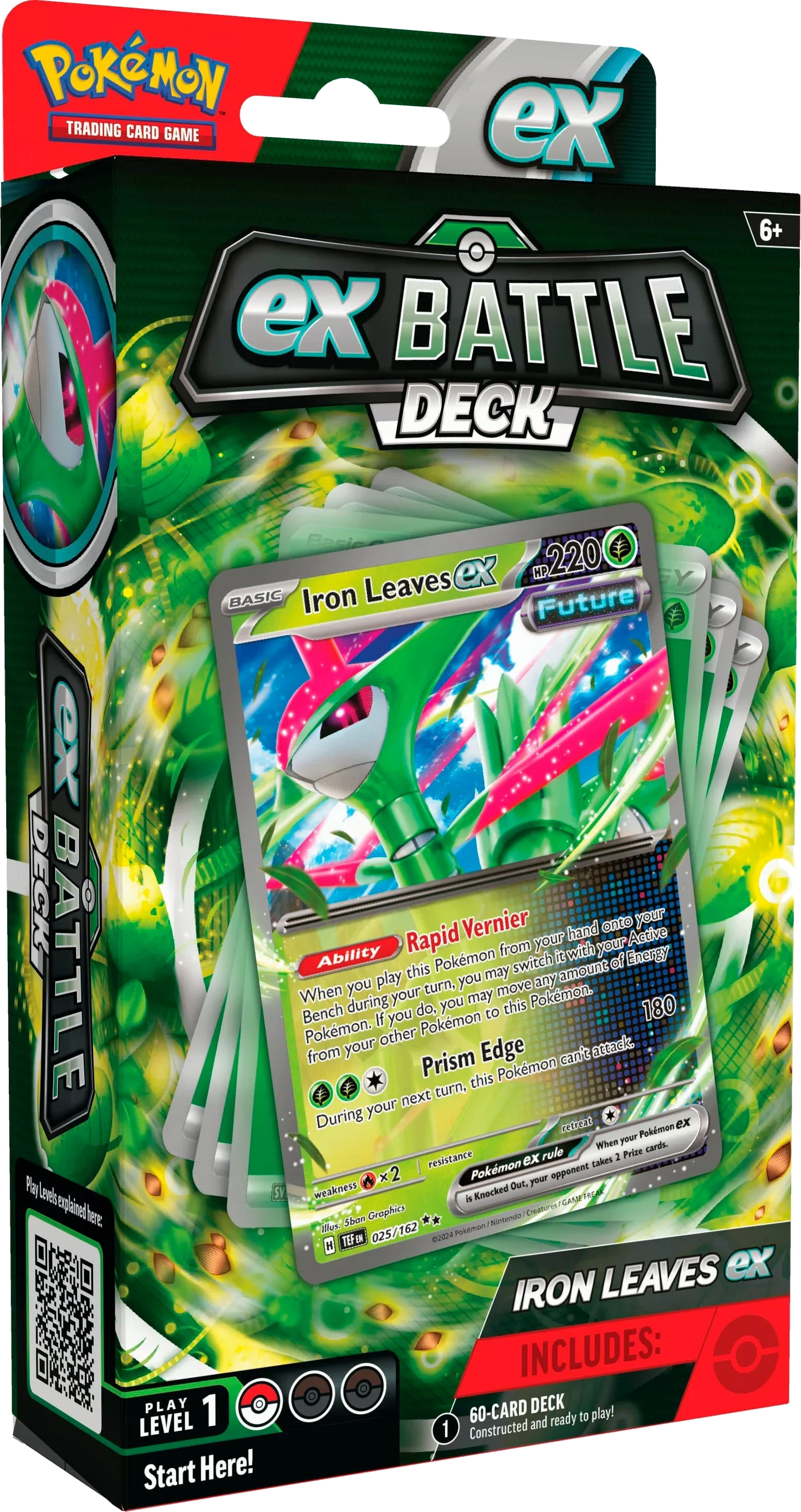 Pokemon TCG - Scarlet & Violet - Battle Deck - Iron Leaves ex