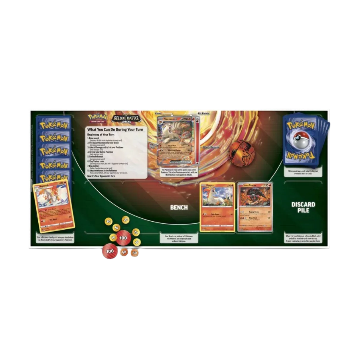 Pokemon TCG - Scarlet & Violet - Deluxe Battle Deck - Ninetales ex