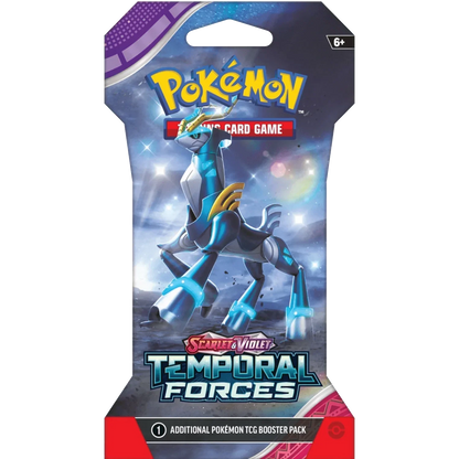 Pokemon TCG - Scarlet & Violet - Temporal Forces - Sleeved Booster Pack