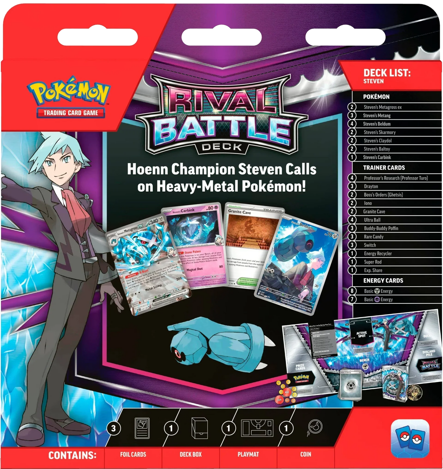 Pokemon TCG - Scarlet & Violet - Rival Battle Deck - Steven