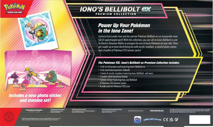 Pokemon TCG - Scarlet & Violet - Iono’s Bellibolt ex Premium Collection Box