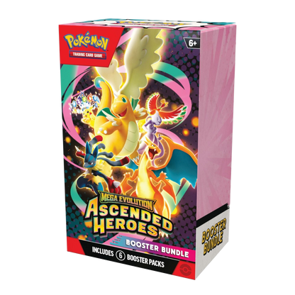 Pokemon TCG - Mega Evolution - Ascended Heroes - Booster Bundle