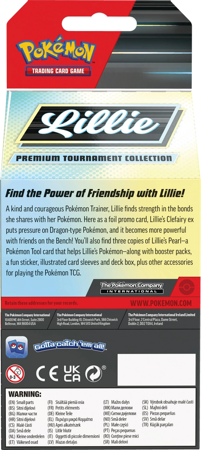 Pokemon TCG - Scarlet & Violet - Premium Tournament Collection Box - Lillie