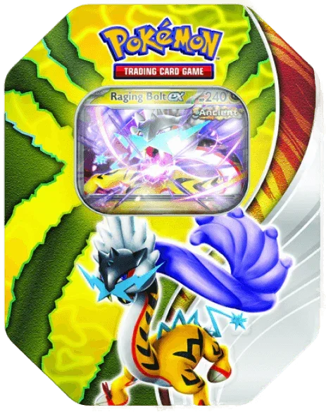 Pokemon TCG - Scarlet & Violet - Paradox Destinies Tin - Raging Bolt