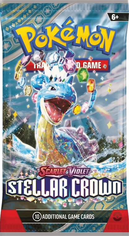 Pokemon TCG - Scarlet & Violet - Stellar Crown - 3-Pack Blister - Tinkaton