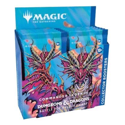 Magic: The Gathering - Commander Legends: Battle for Baldur's Gate - Collector Booster Box (12x Packs)