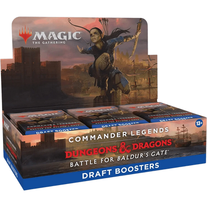 Magic: The Gathering - Commander Legends: Battle for Baldur's Gate Draft Booster Box (24x Packs)
