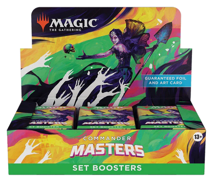 Magic: The Gathering - Commander Masters - Set Booster Box (24x Packs)