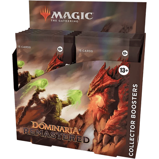 Magic: The Gathering - Dominaria Remastered - Collector Booster Box (12x Packs)