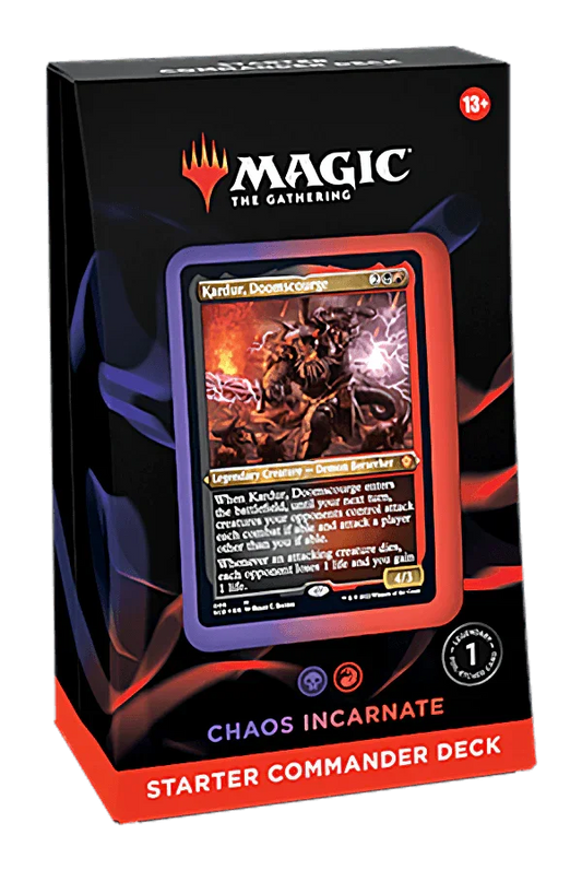 Magic: The Gathering - Evergreen Starter Commander Decks 2022 - Chaos Incarnate
