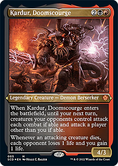 Magic: The Gathering - Evergreen Starter Commander Decks 2022 - Chaos Incarnate