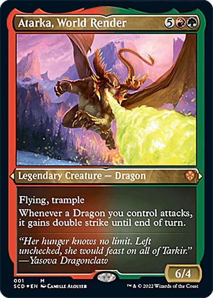 Magic: The Gathering - Evergreen Starter Commander Decks 2022 - Draconic Destruction