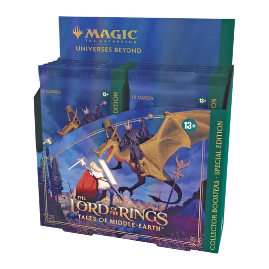 Magic: The Gathering - Universes Beyond - Lord of the Rings: Tales of Middle-Earth - Collector Booster Box (12x Packs) - Special Holiday Edition
