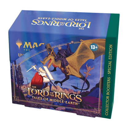 Magic: The Gathering - Universes Beyond - Lord of the Rings: Tales of Middle-Earth - Collector Booster Box (12x Packs) - Special Holiday Edition