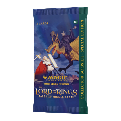 Magic: The Gathering - Universes Beyond - Lord of the Rings: Tales of Middle-Earth - Collector Booster Box (12x Packs) - Special Holiday Edition