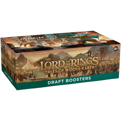 Magic: The Gathering - Universes Beyond - Lord of the Rings: Tales of Middle-Earth - Draft Booster Box (36 Packs)
