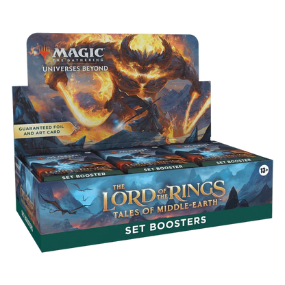 Magic: The Gathering - Universes Beyond - Lord of the Rings: Tales of Middle-Earth - Set Booster Box (30 Packs)