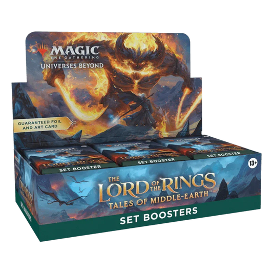 Magic: The Gathering - Universes Beyond - Lord of the Rings: Tales of Middle-Earth - Set Booster Box (30 Packs)