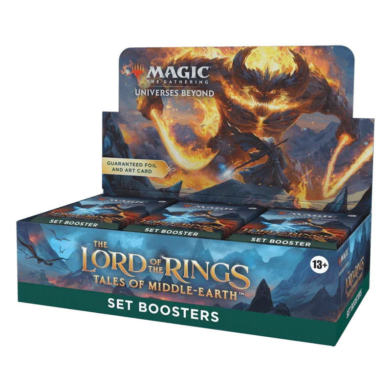 Magic: The Gathering - Universes Beyond - Lord of the Rings: Tales of Middle-Earth - Set Booster Box (30 Packs)