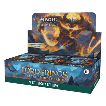Magic: The Gathering - Universes Beyond - Lord of the Rings: Tales of Middle-Earth - Set Booster Box (30 Packs)