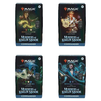 Magic: The Gathering - Murders at Karlov Manor - Commander Decks