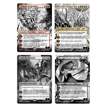 Magic: The Gathering - Secret Lair - Borderless Planeswalkers Box