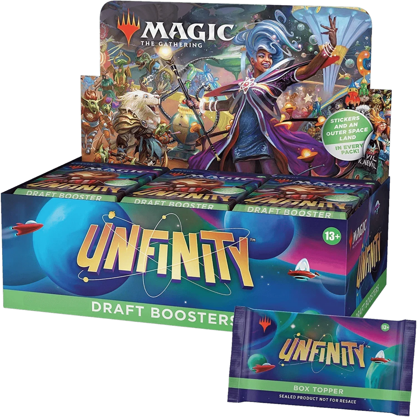 Magic: The Gathering - Unfinity - Draft Booster Box (36x Packs)