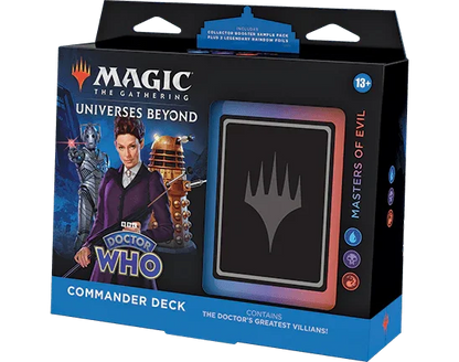 Magic: The Gathering - Universes Beyond - Doctor Who - Commander Decks