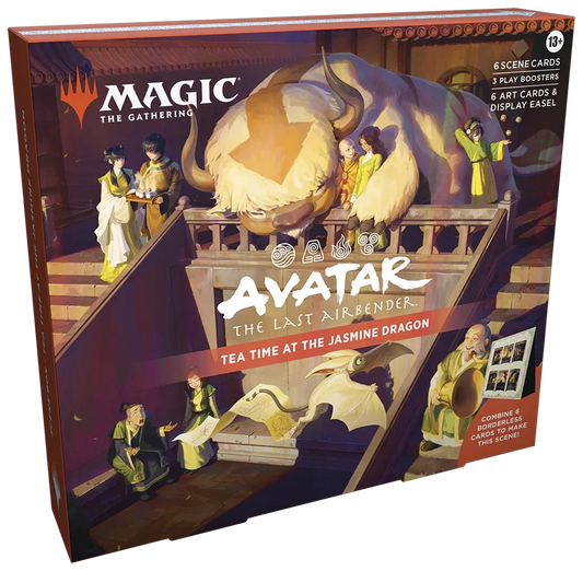 Magic: The Gathering - Universes Beyond - Avatar: The Last Airbender - Scene Box - Tea Time at The Jasmine Dragon