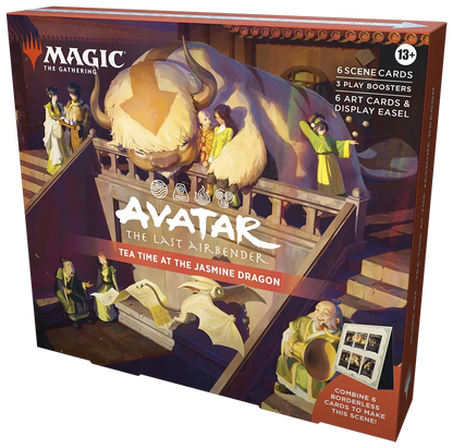 Magic: The Gathering - Universes Beyond - Avatar: The Last Airbender - Scene Box - Tea Time at The Jasmine Dragon