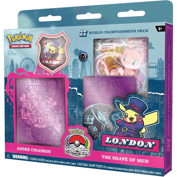 Pokemon TCG - Sword & Shield - 2022 World Championships Deck - Andre Chiasson "The Shape of Mew"
