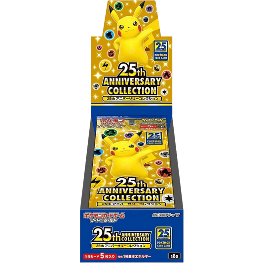 Pokemon TCG - Sword & Shield - 25th Anniversary Collection (S8a) - Booster Box (Japanese)