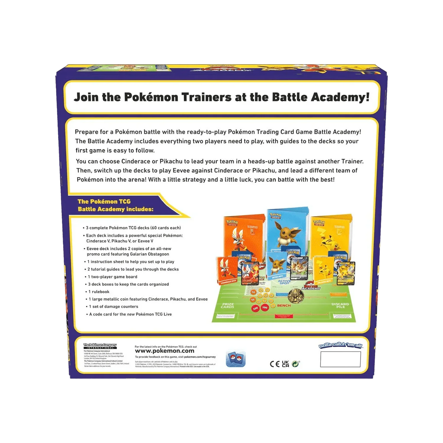 Pokemon TCG - Sword & Shield - Battle Academy (2022)