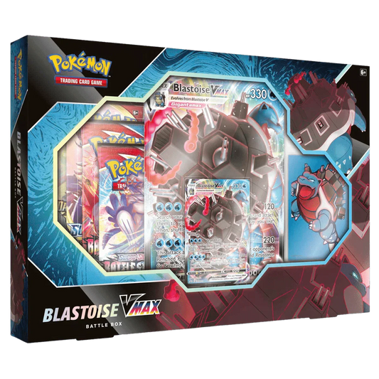 Pokemon TCG - Sword & Shield - Blastoise VMAX Battle Box